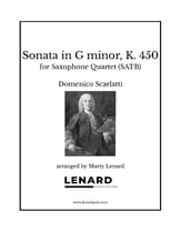 Sonata in G minor, K. 450 P.O.D cover